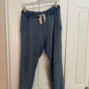 Rip Curl Linen denim joggers